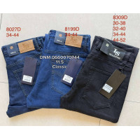 Ls Longfei Класичні джинси чорного кольору Classic fit 44-52 8309