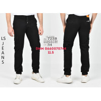 Luvans  Джогери брюки чорного кольору Joggers 32-40 723