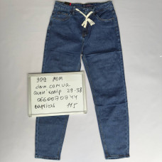 Luvans  Мом джинси синього кольору Mom fit 29-38 909
