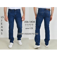 Luvans  Класичні джинси синього кольору Classic fit 32-38 356-1