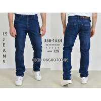 Luvans  Класичні джинси синього кольору Classic fit 32-38 358-1