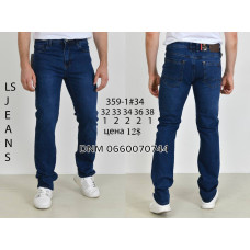 Luvans  Класичні джинси синього кольору Classic fit 32-38 359-1