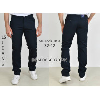 Luvans  Класичні джинси синього кольору Classic fit 32-42 640172-1
