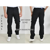 Luvans  Класичні джинси чорного кольору Classic fit 32-42 640172