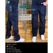 Ls Longfei Класичні джинси синього кольору Classic fit 34-44 8600
