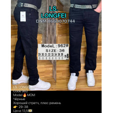 Ls Longfei Мом джинси чорного кольору Mom fit 29-38 962