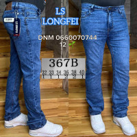 Ls Longfei Класичні джинси синього кольору Classic fit 32-40 367
