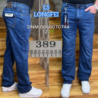 Ls Longfei Класичні джинси синього кольору Classic fit 29-38 389