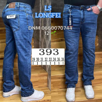 Ls Longfei Класичні джинси синього кольору Classic fit 29-38 393