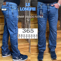 Ls Longfei Класичні джинси синього кольору Classic fit 29-38 365