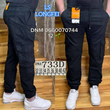 Ls Longfei Джогери брюки чорного кольору штани 32-42 733