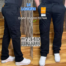 Ls Longfei Джогери брюки чорного кольору штани 32-42 734