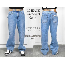 Ls Longfei Баггі джинси блакитний кольору Baggy fit 28-36 262-3