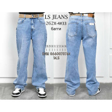Ls Longfei Баггі джинси блакитний кольору Baggy fit 28-36 262-4