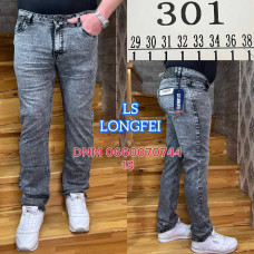 Ls Longfei Класичні джинси сірого кольору 29-38 301