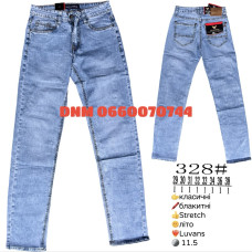 Luvans  Класичні джинси блакитного кольору Classic fit 29-38 328