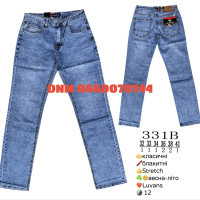 Luvans  Класичні джинси блакитного кольору Classic fit 32-40 331