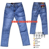 Luvans  Класичні джинси синього кольору Classic fit 32-38 346