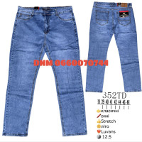 Luvans  Класичні джинси синього кольору Classic fit 38-48 352