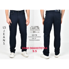 Luvans  Класичні брюки синього кольору штани Classic fit 34-44 6317