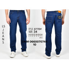 Luvans  Класичні джинси синього кольору Classic fit 34-44 877