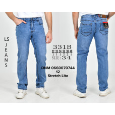 Luvans  Класичні джинси блакитного кольору Classic fit 32-40 331