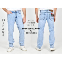 Luvans  Класичні джинси блакитного кольору Classic fit 34-44 342