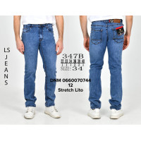 Luvans  Класичні джинси синього кольору Classic fit 32-40 347