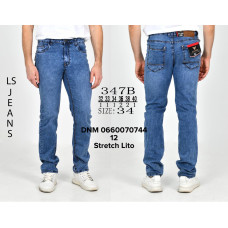 Luvans  Класичні джинси синього кольору Classic fit 32-40 347