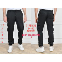 Luvans  Джогери брюки чорного кольору Joggers 34-42 717