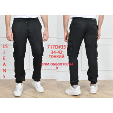 Luvans  Джогери брюки чорного кольору Joggers 34-42 717