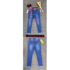 Lzyx Американка скіні джинси синього кольору Skinny fit 32-38 88157