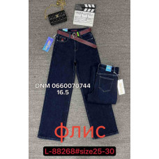 Lzyx Wide leg джинси синього кольору утеплені фліс зима 25-30 88268