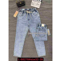 Lzyx Мом джинси блакитного кольору Mom fit 32-38 88278