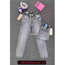 Lzyx Мом джинси сірого кольору Mom fit 28-33 88280