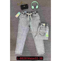 Lzyx Мом джинси сірого кольору Mom fit 32-38 88281