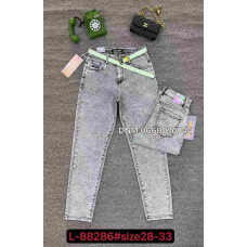 Lzyx Мом джинси сірого кольору Mom fit 28-33 88286
