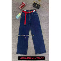 Lzyx Wide leg джинси широкі синього кольору 28-33 88249
