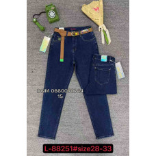 Lzyx Мом джинси синього кольору Mom fit 28-33 88251