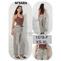 M Sara Баггі джинси сірого кольору Baggy fit XS-Xl 1578