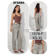 M Sara Баггі джинси сірого кольору Baggy fit XS-Xl 1578