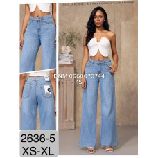 M Sara Палаццо джинси блакитного кольору Palazzo fit XS-Xl 2636-5 