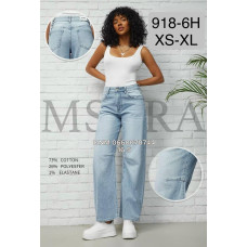 M Sara Баггі джинси блакитного кольору Baggy fit XS-Xl 918-6