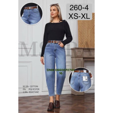 M Sara Мом джинси синього кольору Mom fit XS-Xl 260-4