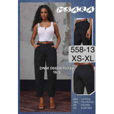 M Sara Мом джинси чорного кольору Mom fit XS-Xl 558-13