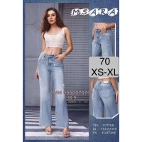 M Sara Кльош джинси блакитного кольору Flare fit XS-Xl 70