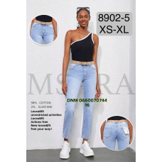 M Sara Loose джинси блакитного кольору XS-Xl 8902-5