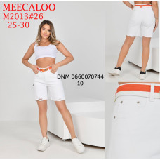 Meecaloo Шорти джинси білого кольору 25-30 2013
