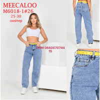 Meecaloo Скейтер джинси блакитного кольору стрейч літо Skater 25-30 6018-1