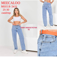 Meecaloo Скейтер джинси блакитного кольору стрейч літо Skater 25-30 6018-3
